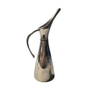 Curtis Stone Go with The Flow Polished Stainless Steel Oil Dispenser, 16 Oz